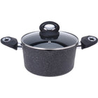 Excellent Houseware Casserole Dish With Lid - Ø20Cm - Forged Aluminium
