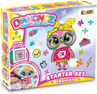 Diamantschilder set uil wit frame