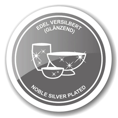 Serveerset 3-delig verzilverd 16 cm