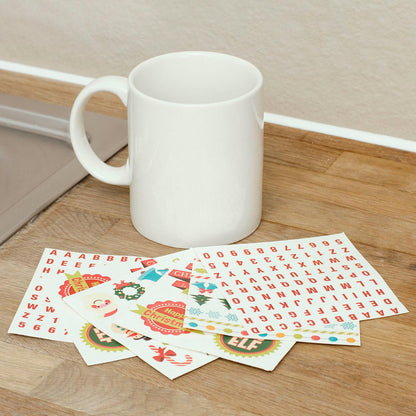"Create a Christmas mug" (incl. sticker)