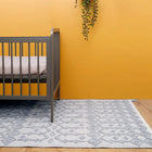 BLONDE GREY natural and ecru children's rug