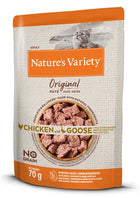 Natures Variety kat natvoer kip gans 12x70g