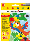 Gelkleurpotloden 6 kleuren karton etui