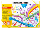 Viltstiften glitter 16 kleuren