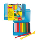 Eberhard Faber Ef-572010 Modelling Clay 10 Colours in Storage Box