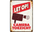 Plenty Gifts Watch Sign Tin Camera Surveillance