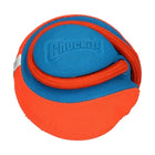 Honden speelbal met touw 13 cm