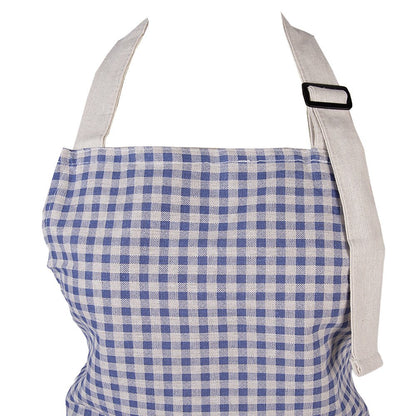Keukenschort 69x68 cm Blauw Polyester