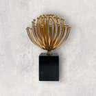 Aolly Flower Arrangement Large With Ivory-Colored Base