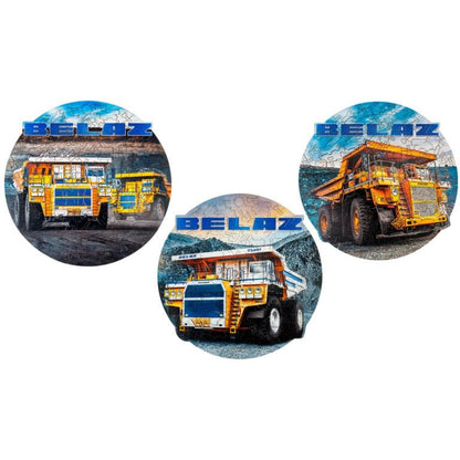 Houten 3D puzzel 27,6x27,6x0,5 cm berkenmultiplex