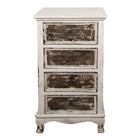 Dressoir 44x35x81 cm beige hout