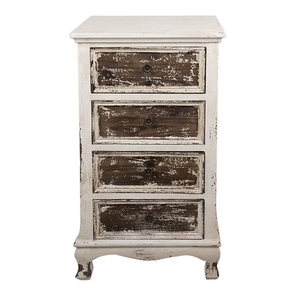 Dressoir 44x35x81 cm beige hout