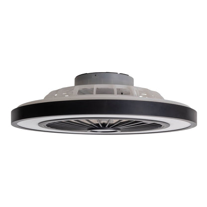 Plafondlamp met ventilator 54 cm metaal plastic