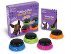 Hond leer knoppen 4 stuks Ø19.5 cm