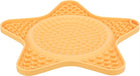 Trixie Lick'n'snack Mat Star Silicone Yellow