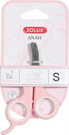 Zolux Anah Nail Scissors Pink / White