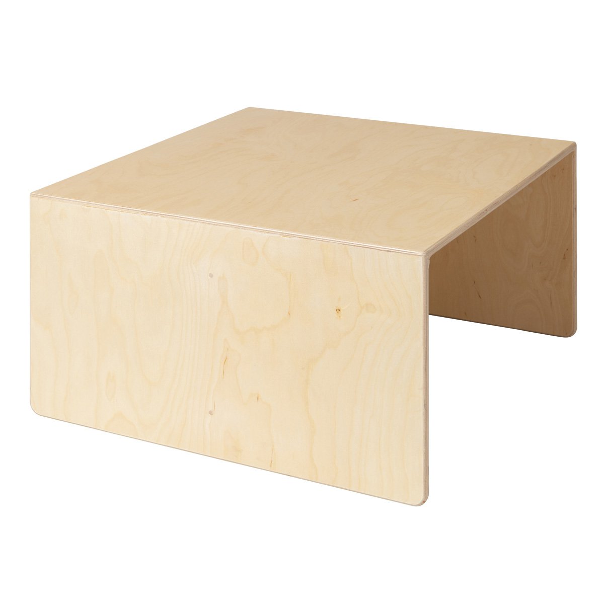 Van Dijk Toys Houten Kubustafel En Kinderbank Naturel