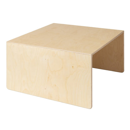 Van Dijk Toys Houten Kubustafel En Kinderbank Naturel