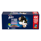 Felix Pouch Every Day Feast In Jelly Mix Box Tuna / Salmon / Beef / Chicken