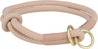 Hondenhalsband soft half-slip 40x1 cm roze