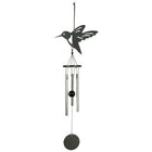 Windgong kolibrie metaal 35 cm