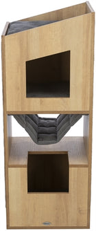 Krabpaal Trixie Citystyle 41x38x105 cm bruin grijs