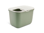 Kattenbak boveninstap 58,5x39x39,5 cm groen