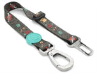 Honden autogordel verstelbaar 40-65 cm gerecycled groen