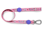 Hondenriem 120x1,5 cm roze gerecycled