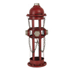Wine Rack 14x15x41 cm Red Metal Bottle Rack