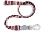 Morso Adjustable Recycled Dog Leash Skyline Red / Pink