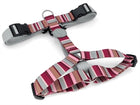 Hondentuig gerecycled rood roze 40-55x1,5 cm