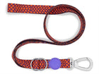 Morso Adjustable Dog Leash Recycled Urban Lizard Red