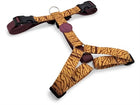 Hondentuig Morso gerecycled 40-55x1,5 cm oranje