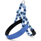 Hondentuig gerecycled splash blauw 39-48x35 cm