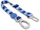Honden autogordel 40-65x1,5 cm gerecycled blauw