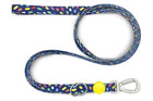 Hondenriem verstelbaar 75-230 cm paars gerecycled