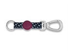 Morso Key Cord Keychain Recycled Power Flow Black