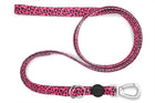 Morso Dog Leash Adjustable Recycled Bubble Leo Pink