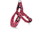 Morso Mini Dog Harness Adjustable Recycled Bubble Leo Pink
