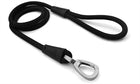 Hondenriem soft rope 120x1 cm zwart