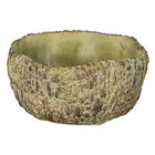 Bloempot 22x21x11 cm groen keramiek