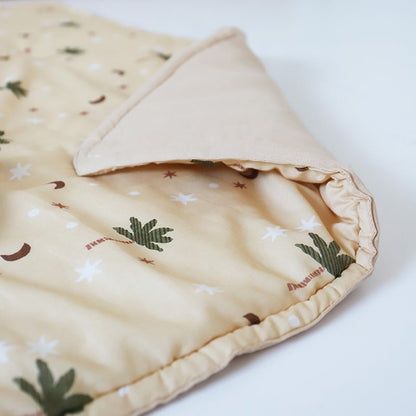 JAIPURY baby sleeping mat printed with small palm trees