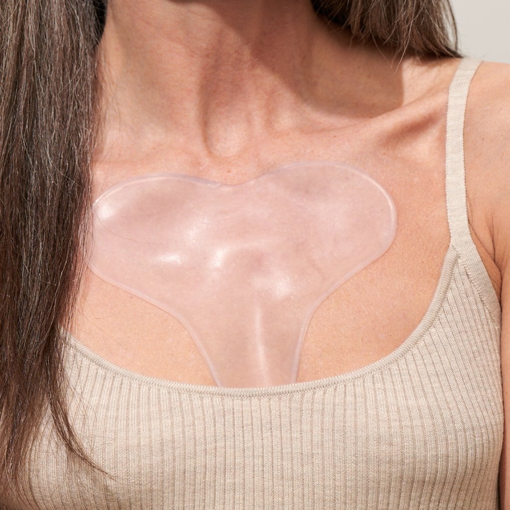 Decolleté pad met hyaluron