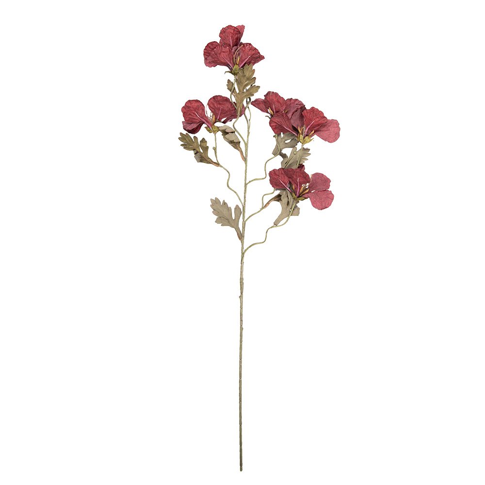 Kunstbloem 82 cm Rood Kunststof