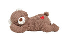 Hondenknuffel beer met hartslag simulator 10x13.5x27 cm