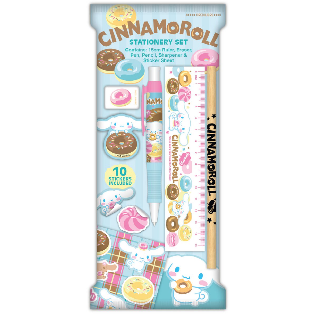 Briefpapier set 6 delen Cinnamoroll