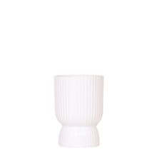 Sierpot diabolo Ø9 cm wit keramiek