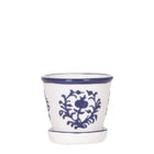 Plantenpot keramiek blauw Ø6 cm