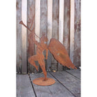 Kerstdecoratie engel patina